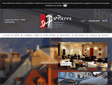 Tablet Screenshot of hotel-st-pierre-pontarlier.fr